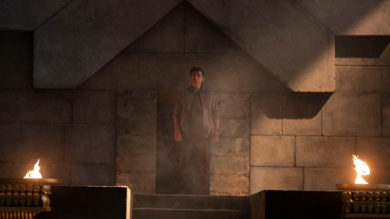 Oscar Isaac as Marc Spector/Steven Grant in Marvel Studios' Moon Knight