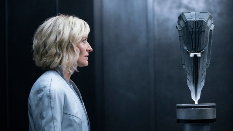 Natascha McElhone as Dr. Catherine Halsey in Halo episode 2, season 1, Streaming on Paramount+