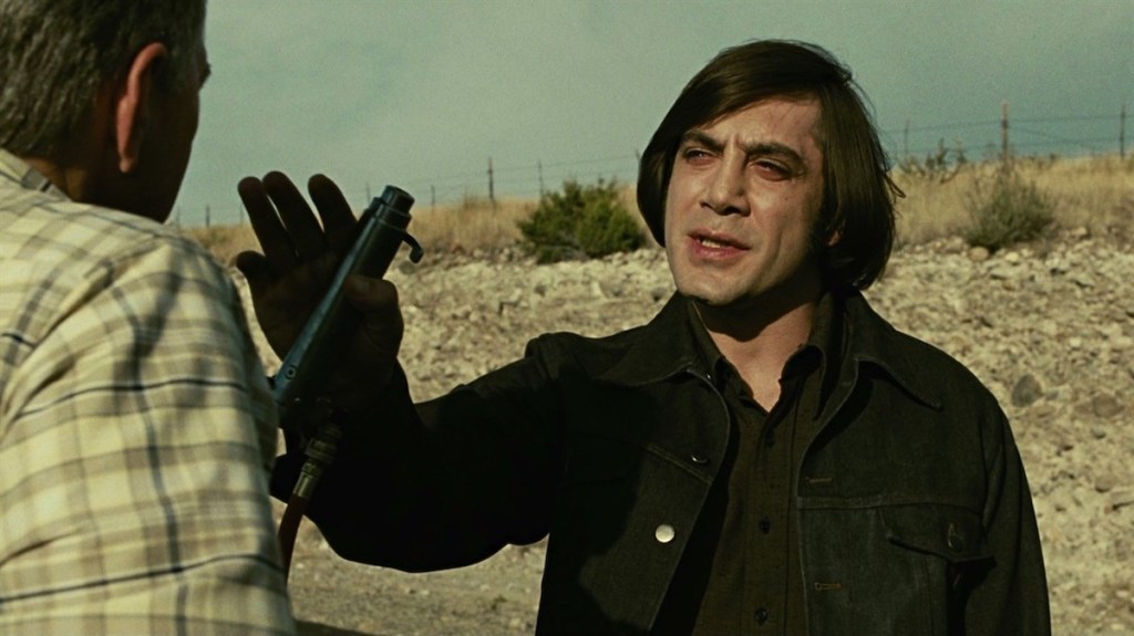 Javier Bardem in No Country for Old Men