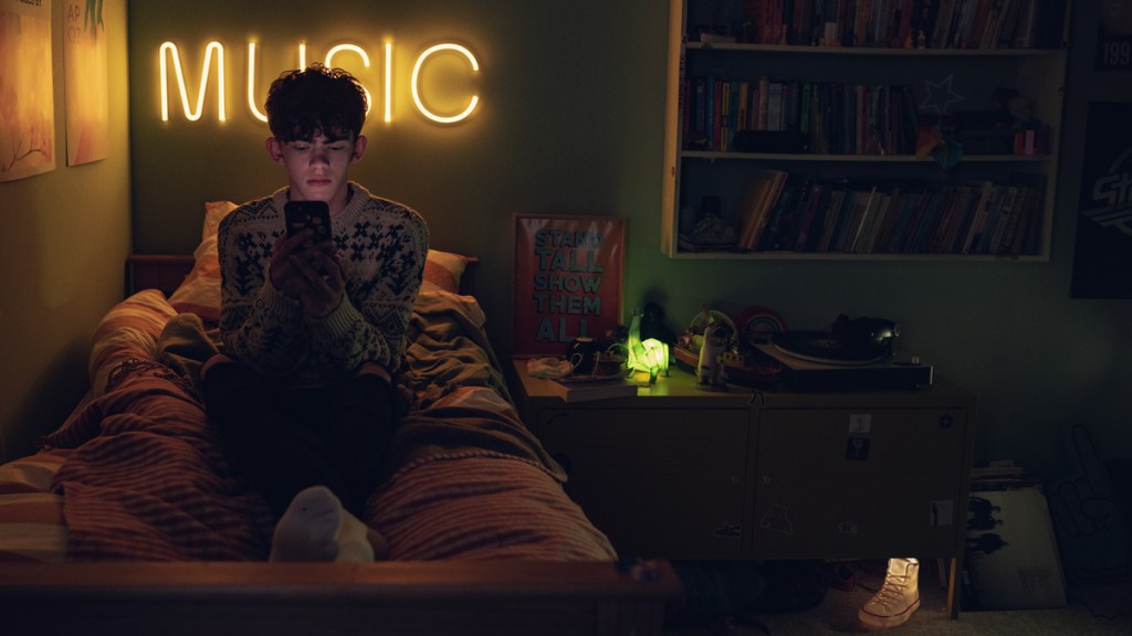Charlie in Netflix's Heartstopper