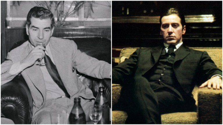Lucky Luciano influenced Michael Corleone in The Godfather