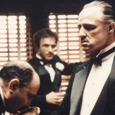 Marlon Brando as Vito Corleone in The Godfather Movie