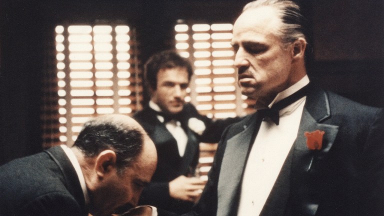 Marlon Brando as Vito Corleone in The Godfather Movie