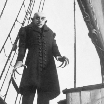 Max Schreck in Nosferatu as Count Orlok the Vampire