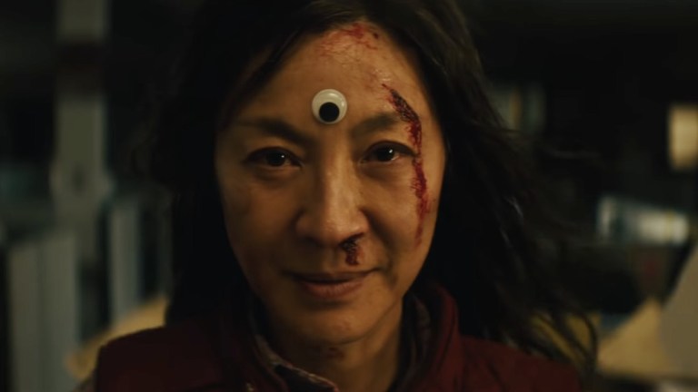 Michelle Yeoh in Everything Everywhere All at Once multiverse