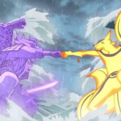 Naruto and Sasuke's final fight