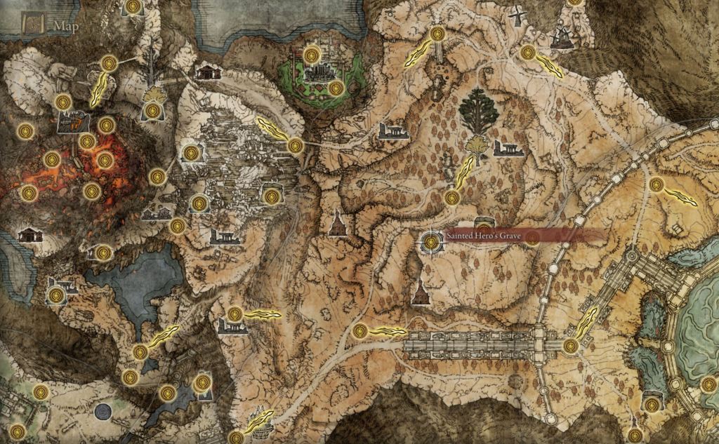 Black Knife location Elden Ring map