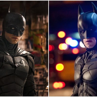 The Batman vs The Dark Knight with Robert Pattinson and Christian Bale