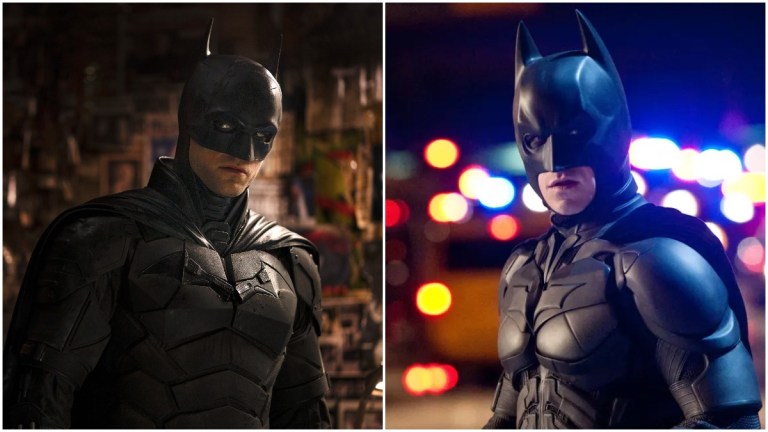 The Batman vs The Dark Knight with Robert Pattinson and Christian Bale