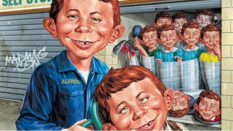 Alfred E. Neuman on the cover of Mad Magazine