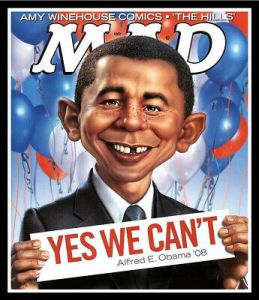 Mad Magazine: Alfred E. Obama