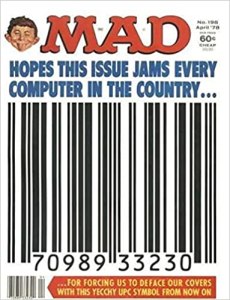 Mad Magazine barcode cover