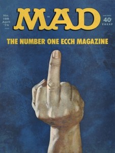 Mad Magazine: Middle Finger