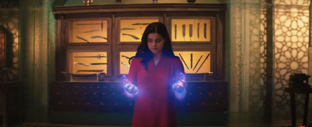 Ms. Marvel trailer - Kamala Khan has sparklefists!
