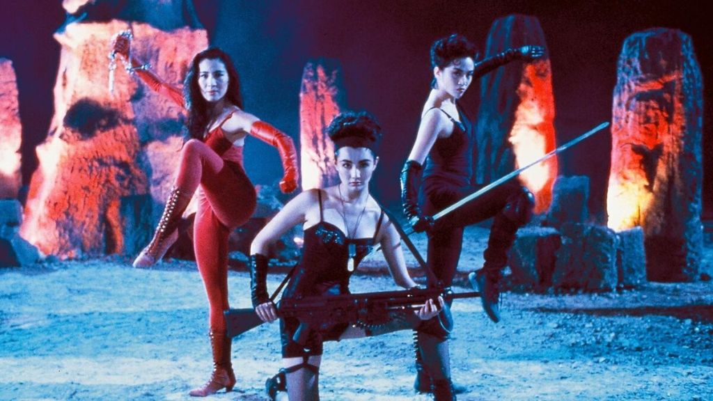 Michelle Yeoh in The Heroic Trio