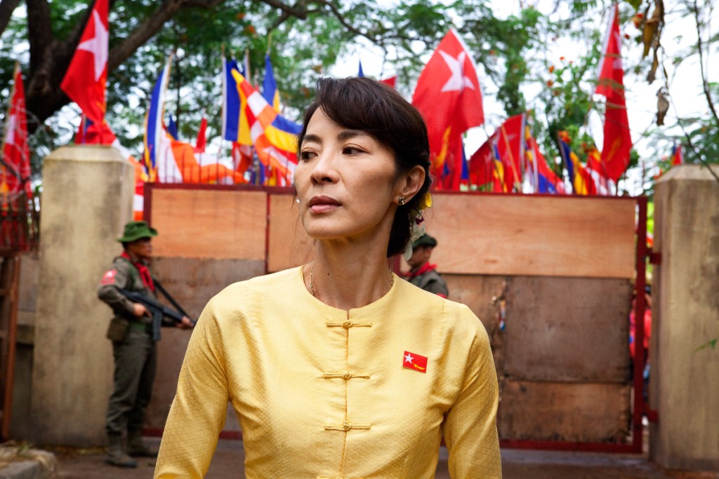 Michelle Yeoh in The Lady