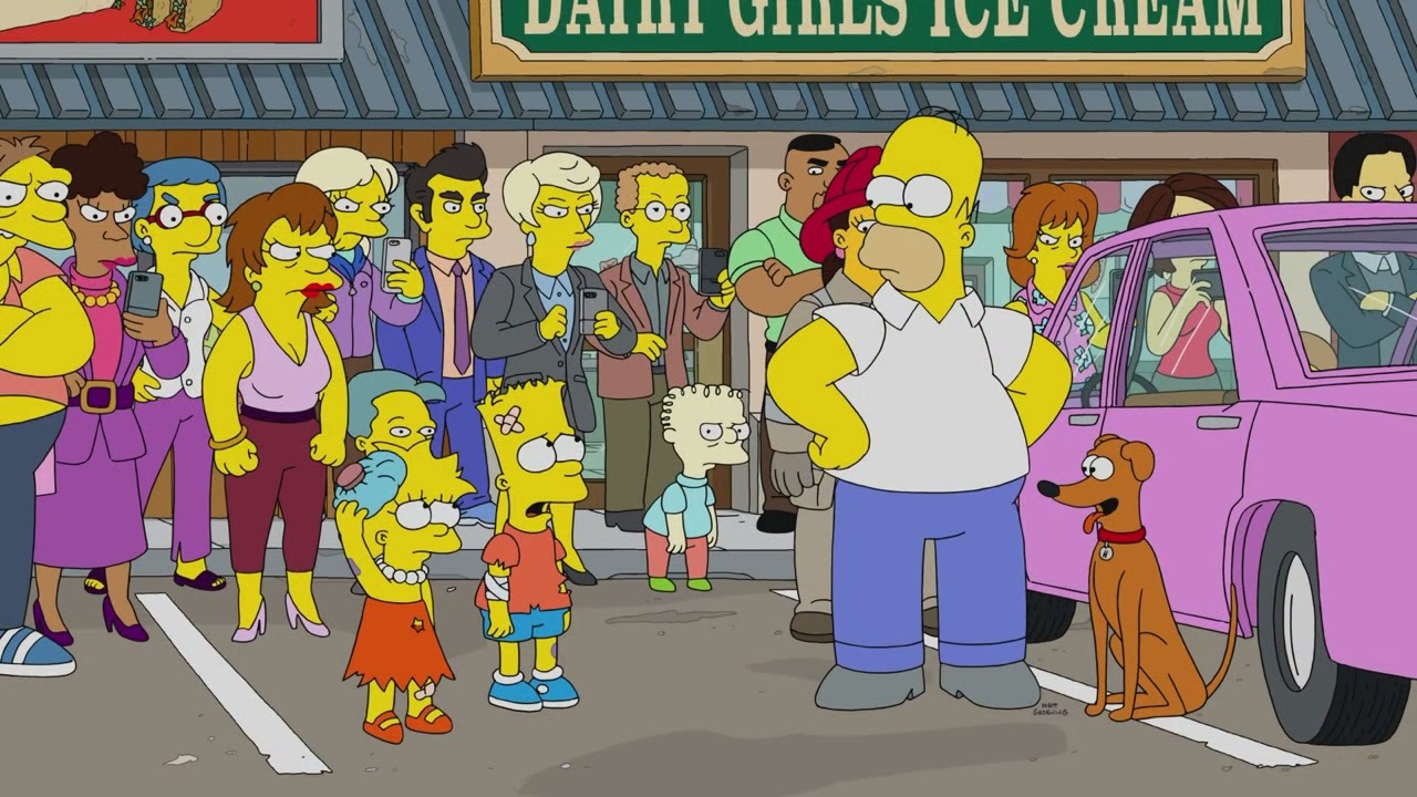 Os Simpsons se cancelam alegremente