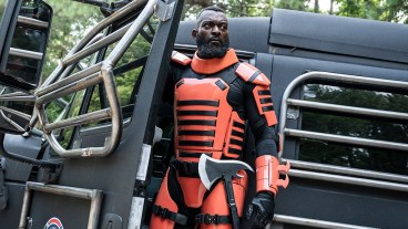 Mercer looks tough and imposing in The Walking Dead Season 11 episode 11.