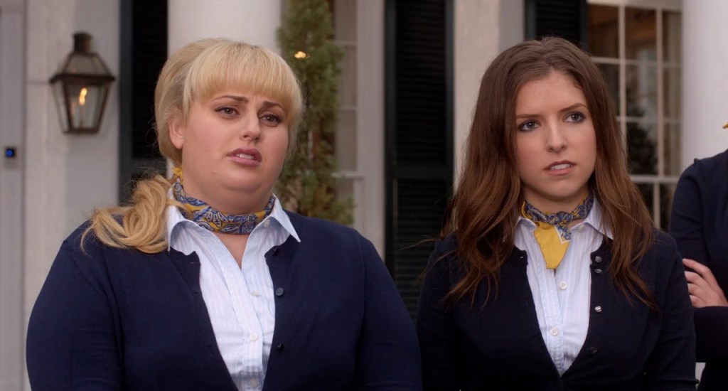 Anna Kendrick and Rebel Wilson in Pitch Perfect