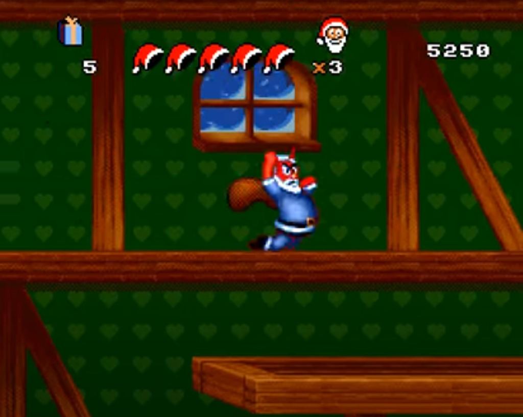 Daze Before Christmas weird SNES games