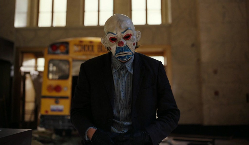 Joker Bank Robbery in The Dark Knight