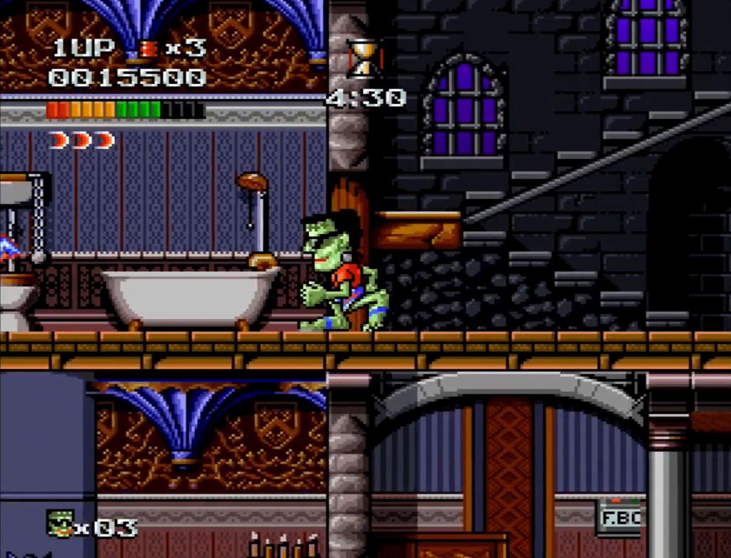 The Adventures of Dr. Franken weird SNES games