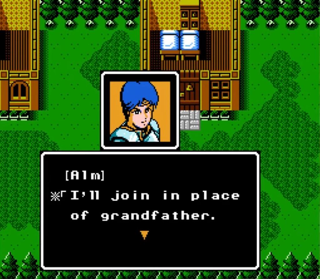 Fire Emblem Gaiden NES RPG