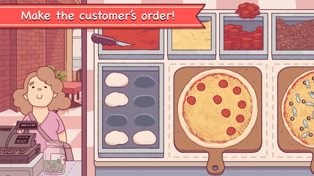 Good Pizza, Great Pizza mobiile game