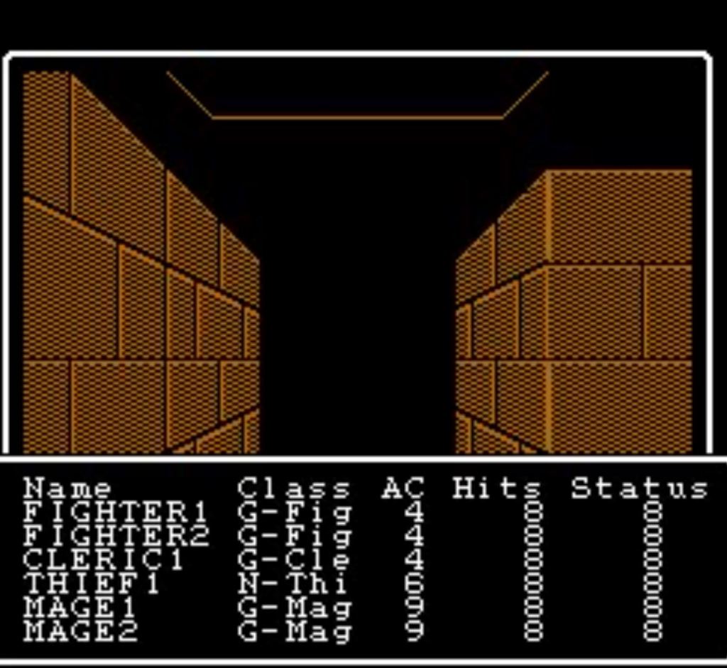 Wizardry: Proving Grounds of the Mad Overlord NES RPG
