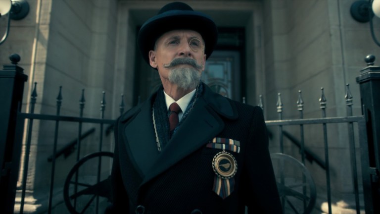 Reginald Hargreeves (Colm Feore) in The Umbrella Academy season 3