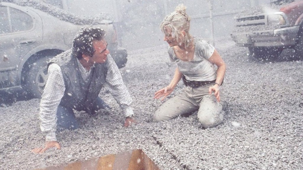Jones and Heche in Volcano