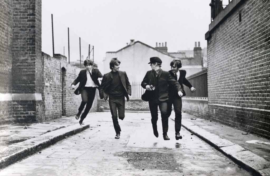 The Beatles in A Hard Day's Night