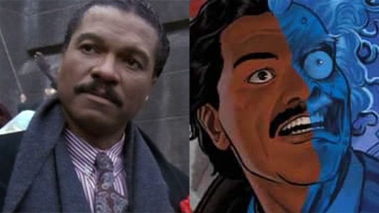 Billy Dee Williams as Harvey Dent and Two-Face in Batman '89