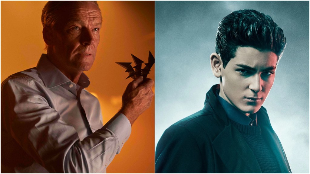 Iain Glen and David Mazouz as Bruce Wayne