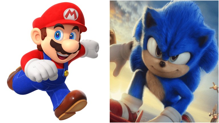 Super Mario and Sonic the Hedgehog