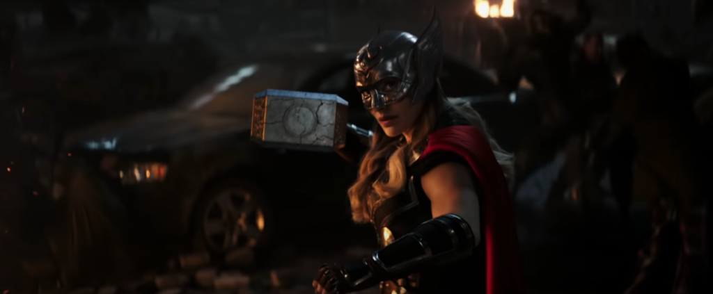Natalie Portman as Jane Foster in Thor: Love and Thunder
