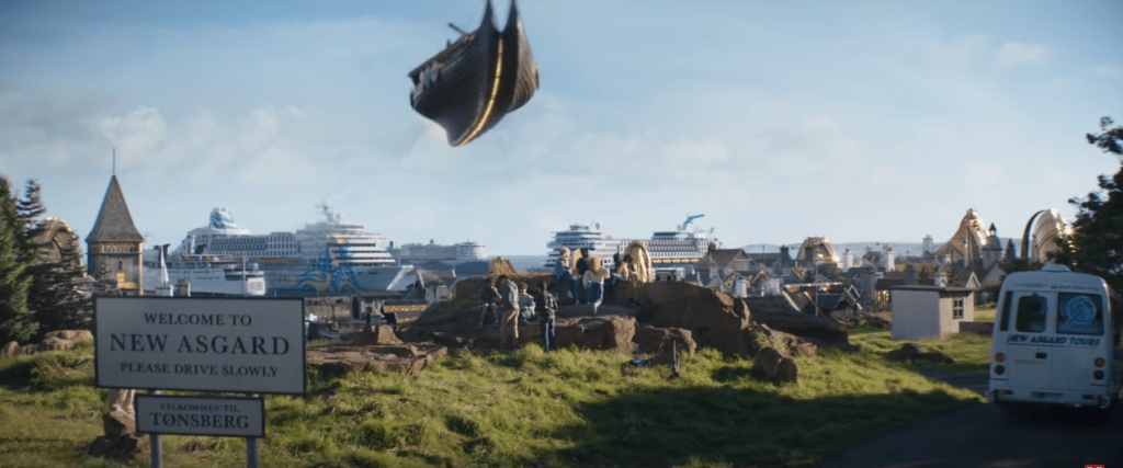 New Asgard in Thor: Love and Thunder