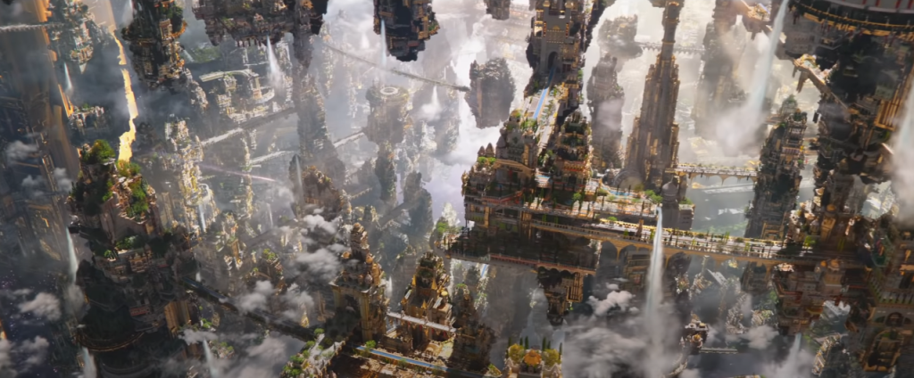 Olympus in Marvel's Thor: Love and Thunder