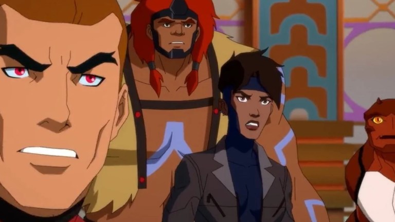 The New Gods in Young Justice: Phantoms on HBO Max