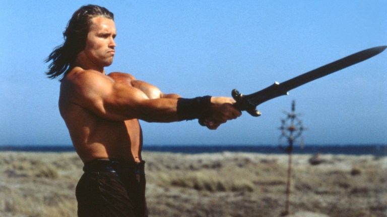 Arnold Schwarzenegger in Conan the Barbarian