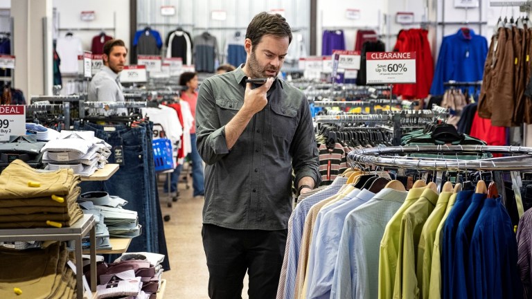 Barry (Bill Hader) goes clothes shopping in Barry season 3 episode 6
