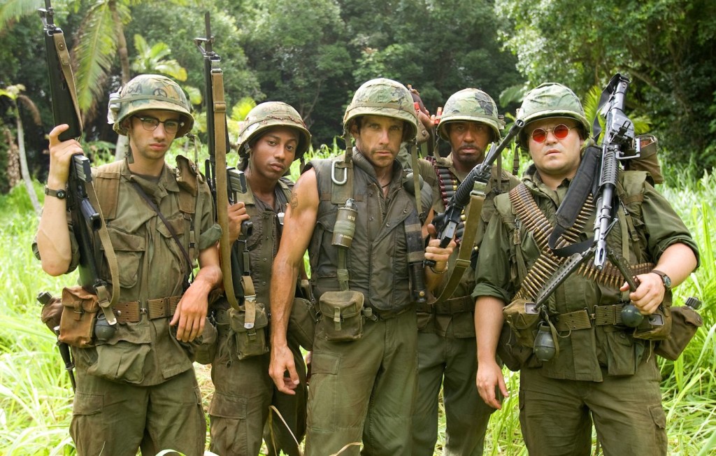 Ben Stiller and Tropic Thunder Cast
