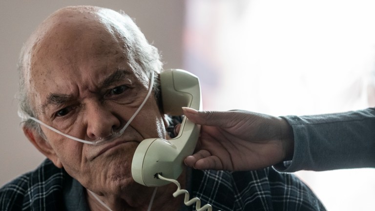 Hector Salamanca (Mark Margolis) answers a phone in Better Call Saul season 6 episode 7