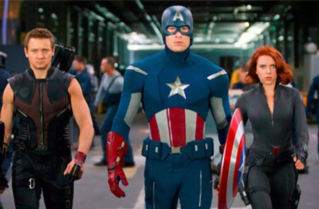 Captain America in The Avengers