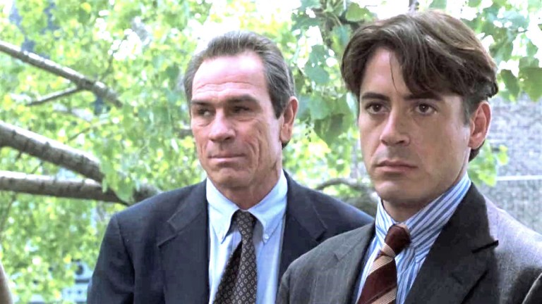 Robert Downey Jr and Tommy Lee Jones in US Marshals