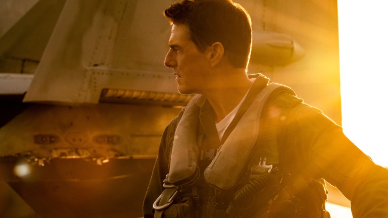 Tom Cruise in Top Gun Maverick Ending