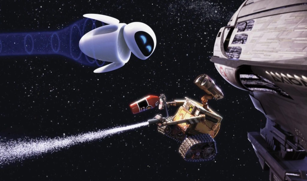Wall-E and Eve Dancing