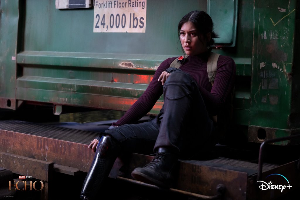 Alaqua Cox as Maya Lopez in Marvel Studios' Echo