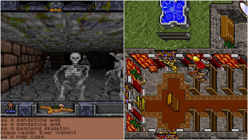 Ultima Underworld and Ultima 7