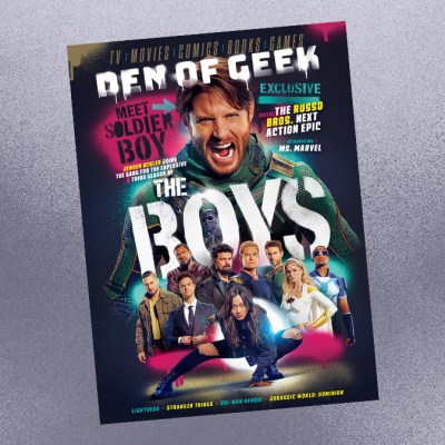 The Boys Season 3 on the Cover of Den of Geek Magazine